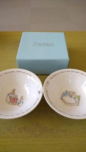 正規品WEDGWOOD ピーターラビットサラダボールスープ皿4個セット